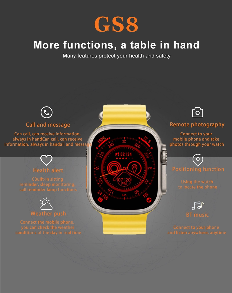 Watches Made in China Ultra Smart Watch Relog Inteligente