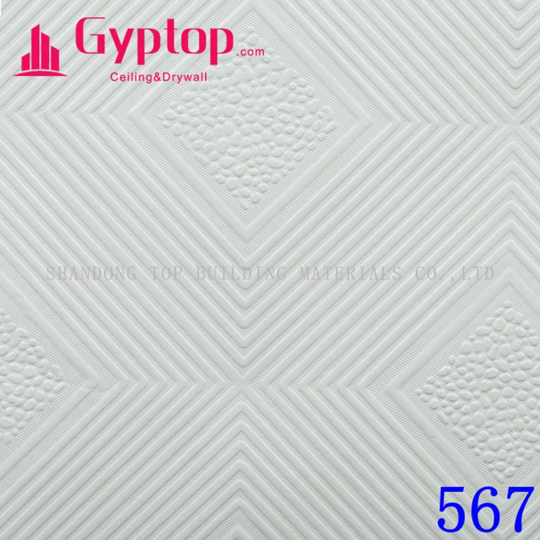 PVC Gypsum ceiling Tile/Perforated ceiling Tile/154/996/238 Design