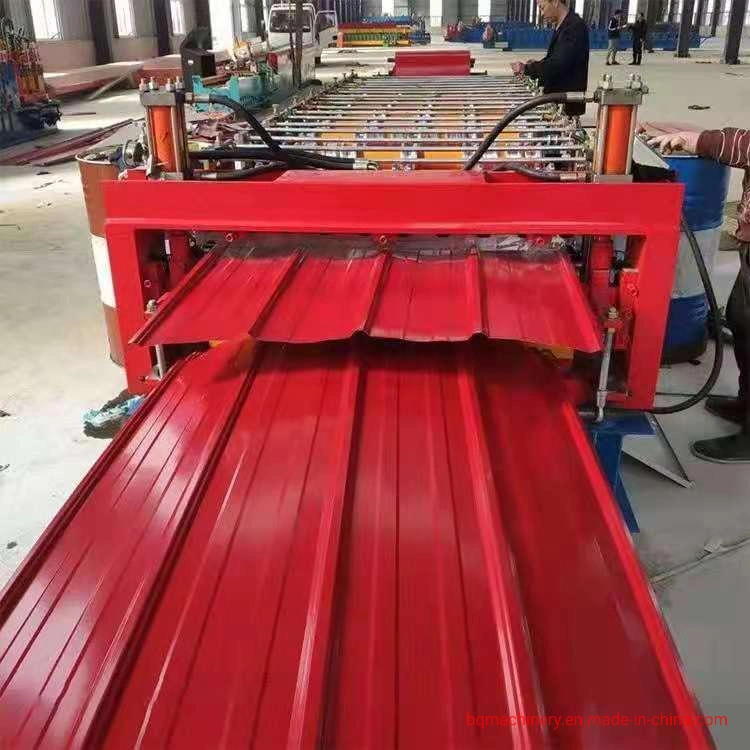 Double Layer Resin Tile Building Material Machinery Steel Tile Roofing Sheet Roll Forming Machine