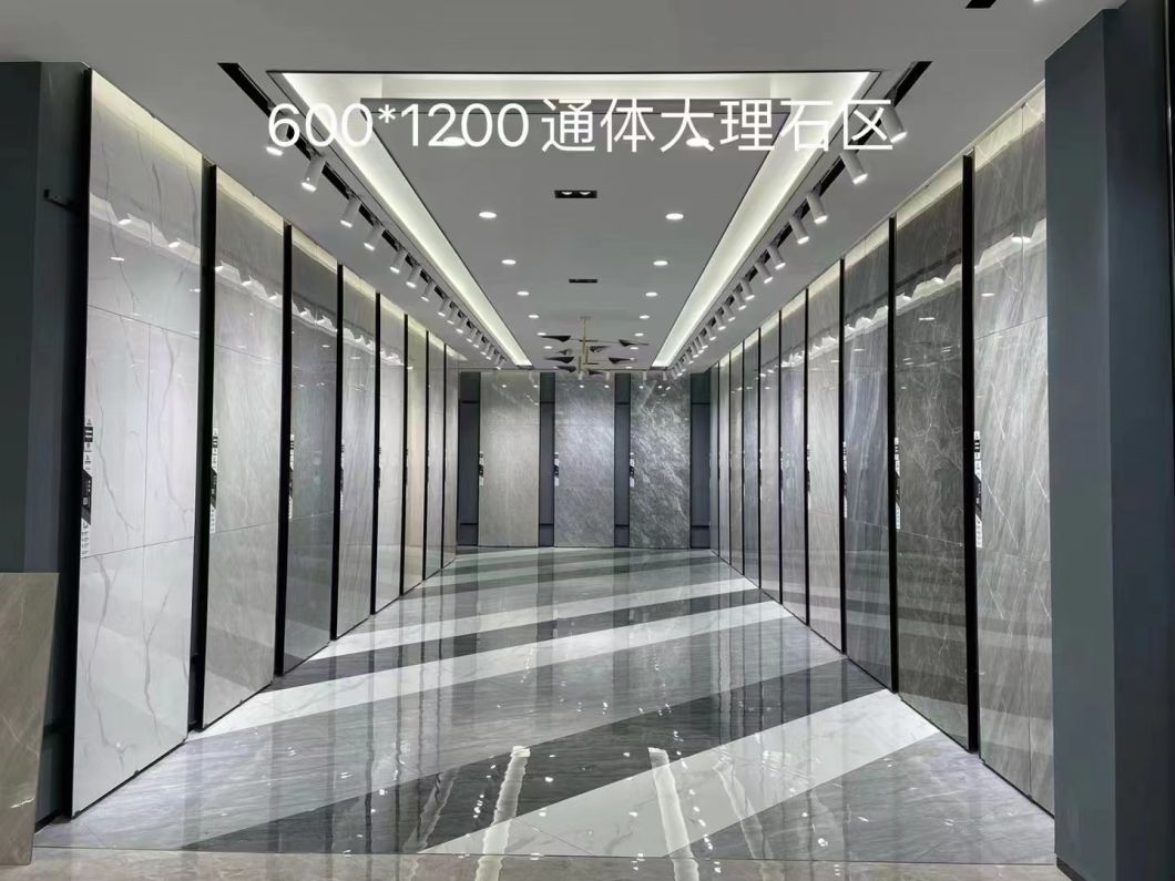 Polished Porcelain Wall Tile 800X800mm Infinite Striation Glazed Porcelain Flooring Tiles (Hz8711)