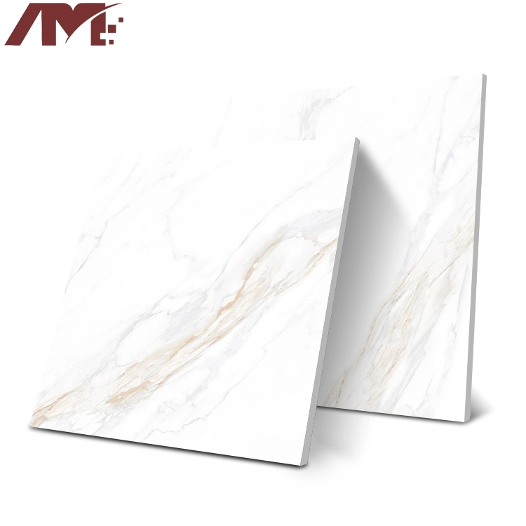 White Marble Glossy Porcelanato Floor Polished Porcelain Kitchen Tiles Manufacturers