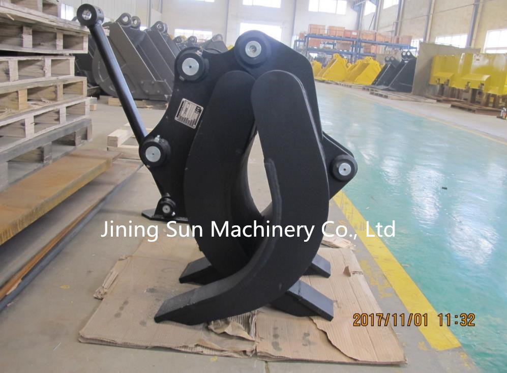 Excavator Attachments Mechanical Wood/Logs/Timber Grab