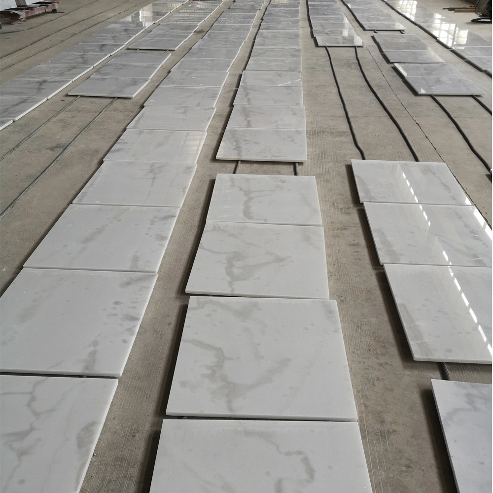 Natural China Cheap Landscape White Marble Slab for Flooring Tile