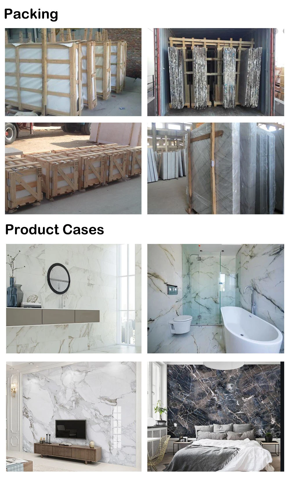 Cheap Flamed Star White Marble Slab Tiles for Interior Decoration