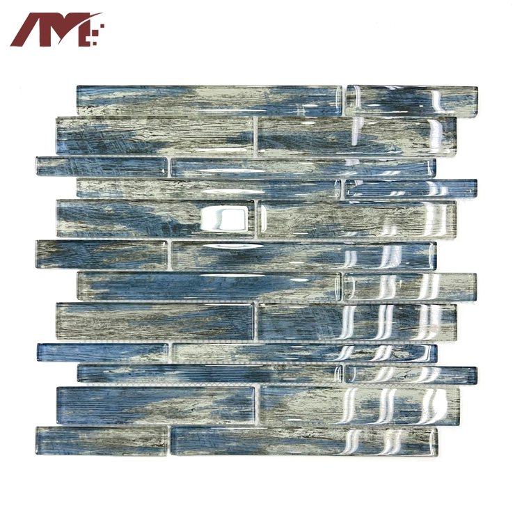 Wholesale China Supplier Hotel Bathroom Kitchen Wall Crystal Glass Mosaic Tiles