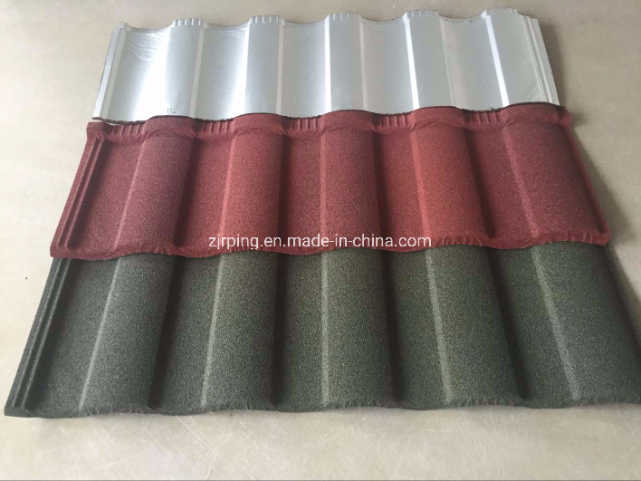 Galvanized Lightweight Roofing Steel Sheets Price, Africa Cheap Stone Coated Metal Tile