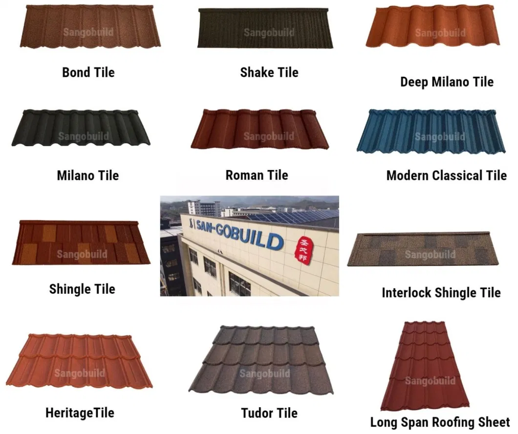 Harvey Roof Tile Low Cost Stone Coated Roofing Tiles South Africa Metal Roofing Tile