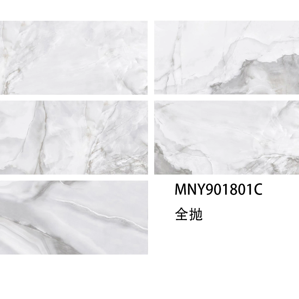 900X1800mm Construction Projects and House Construction Black White Light Color Pattern Dark Full Porcelain Wall Tiles Floor Tiles