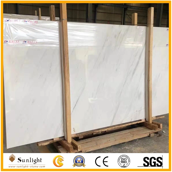 Natural Stone Polished Pure White Marble Vietnam/Crystal White Marble