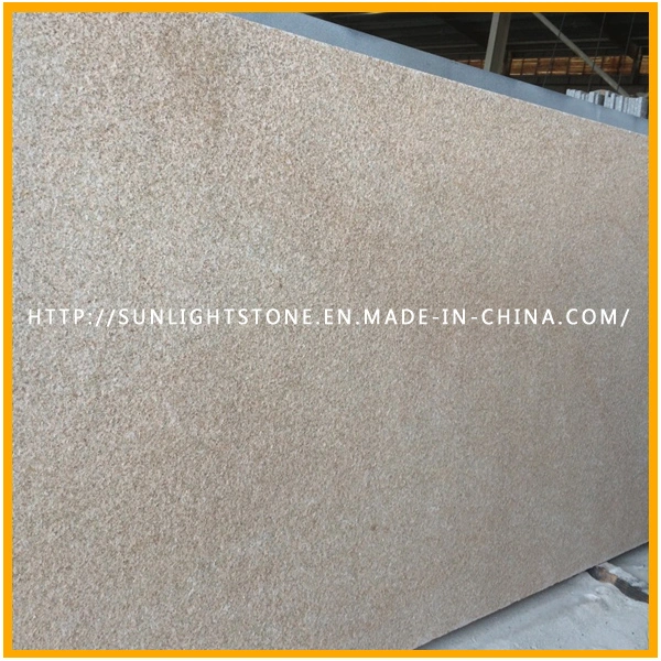 Cheap G682 Sunset Gold Misty Yellow Granite Flooring Tiles