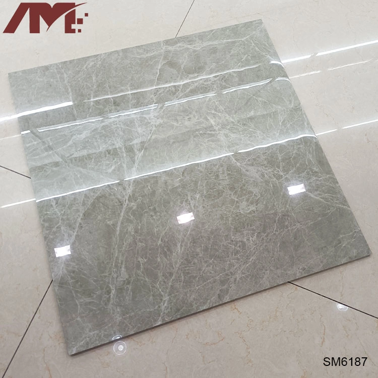 China Supplier Gray Indoor 600X600 Full Glazed Porcelanato Polished Porcelain Tile