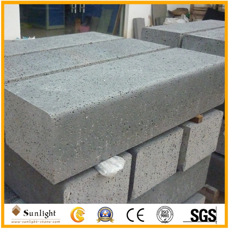 Cheap Grey Sea Flower Granite Stone Rhombus Paving Stones for Landscape