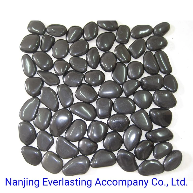 Hot Sale River Stone Decoration Pebble Mosaic Tile