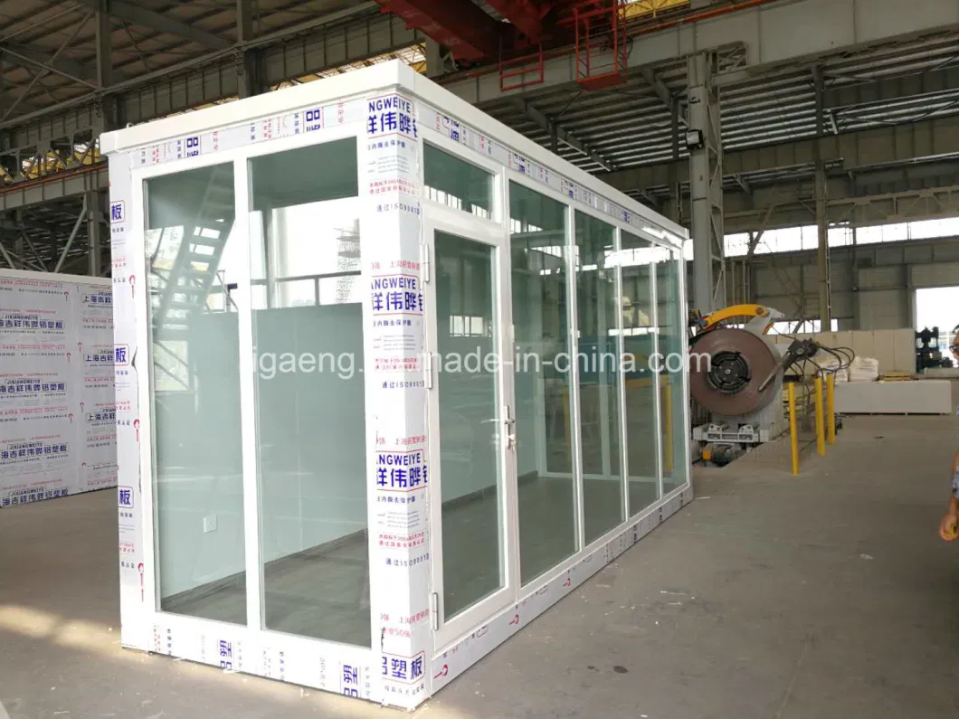 Professional Nice Modular Glass Wall Barber Container House