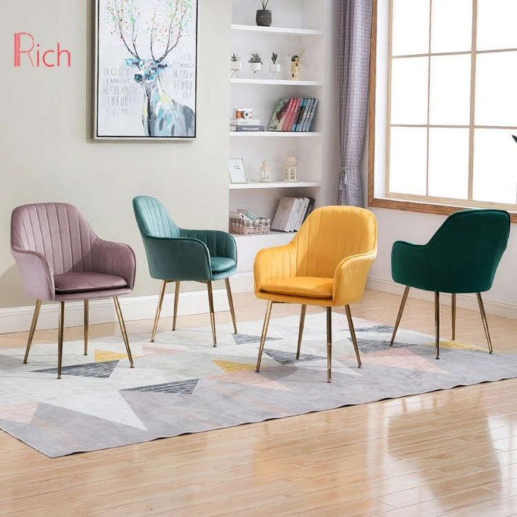 Wholesale Dining Chair Modern Dining Room Furniture Metal Nordic Dining Chair Dining Chair