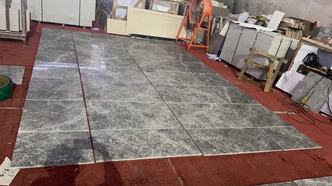 Kanes Grey Marble Tiles with Busy Looking Veins for Projects