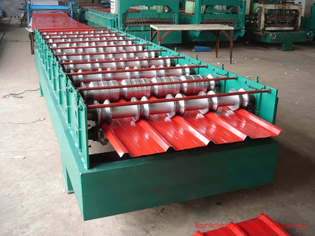 Double Layer Resin Tile Building Material Machinery Steel Tile Roofing Sheet Roll Forming Machine