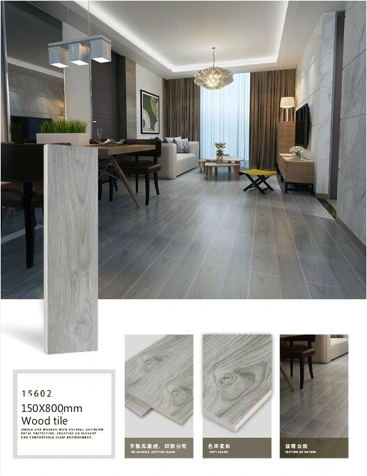 Anti Slip Wood Porcelain Floor Energy Tile Factory (158071)
