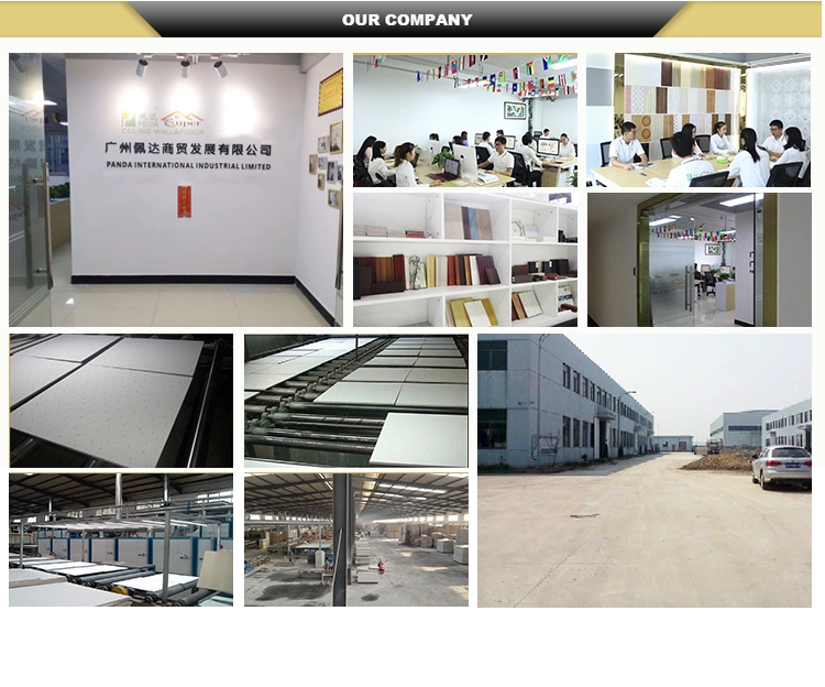 High Quality Panel Ceiling Mineral Fiber Acoustic Ceiling Tiles