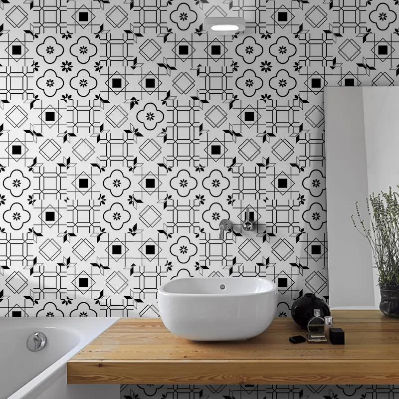 Tile Sticker Kitchen Bath Floor Wall Decals