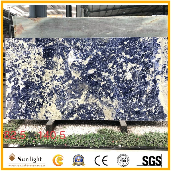 High Quality Book Match Luxury Bolivia Blue Granite Slabs, Tiles