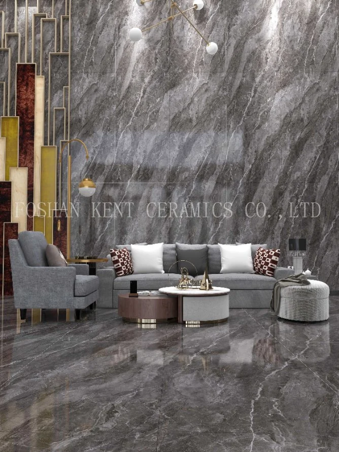 900*1800mm Morden Style Vitrified Floor Wall Marble Patten Polished Porcelain Tile