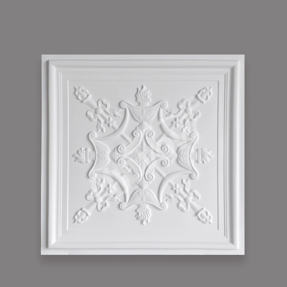 24X24 Inches Moistureproof 3D PVC Ceiling Tile for Home Decor