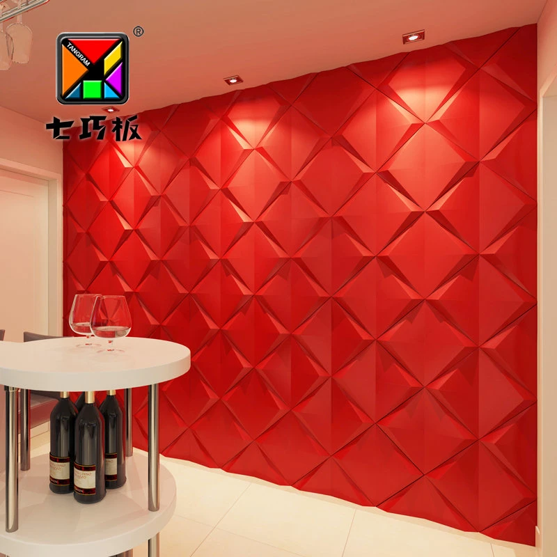 Hot Selling Three-Dimensional Wall Decoration Materials Soft Leather Wall Panel