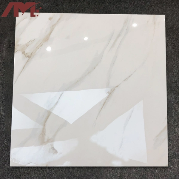Chinese Floor 60X60 White Polished Glazed Porcelain Non Slip Cheapest Tile