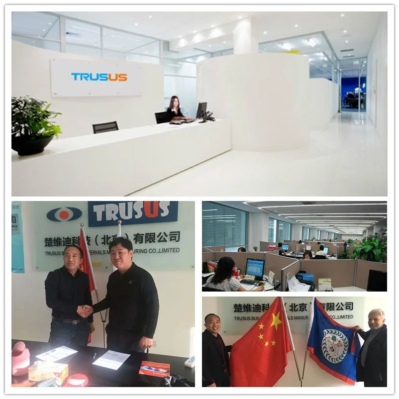 Trusus Brand 8mm PVC Laminated Gypsum Ceiling Tiles Made in China