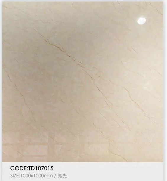 New Design 1000X1000mm Wholesale Price Polished Glazed Jade Marble Ceramic Floor Glossy Porcelain Tile Wall and Floor