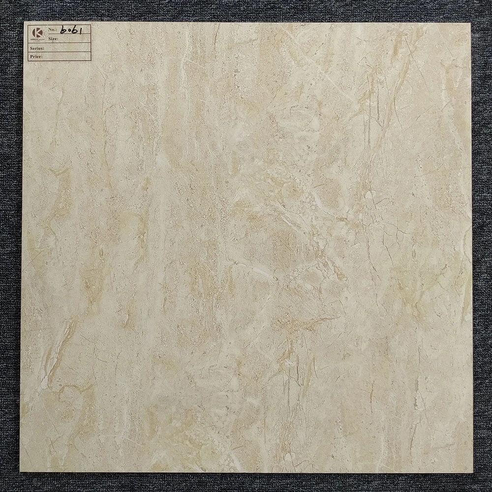 Yellow Color 600X600 Marble Porcelain Tile B6061