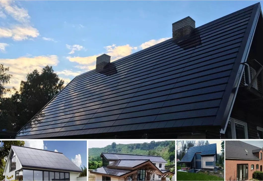 Direct Factory Solar Energy House Tiles Made in China