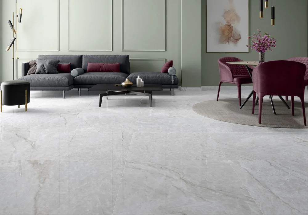 New Design 1000X1000mm Wholesale Price Polished Glazed Jade Marble Ceramic Floor Glossy Porcelain Tile Wall and Floor