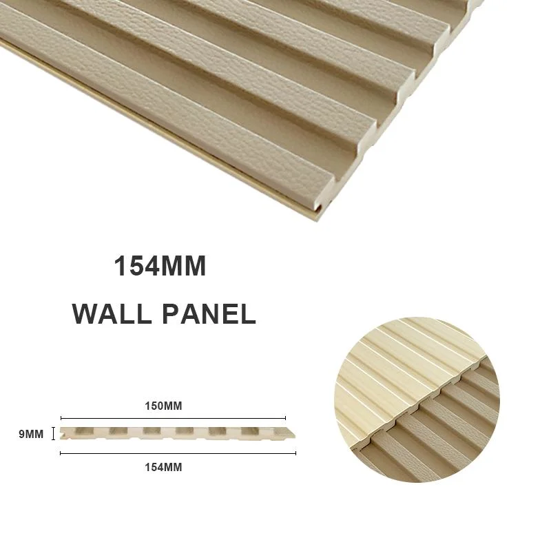 Evokewpc Interior Ecowood PVC Composite Cladding Tiles Soundproof WPC Wall Panel