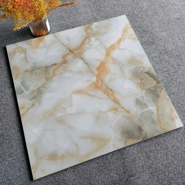 24X24 Cheap High Gloss Marble Look Homogeneous Floor Tile