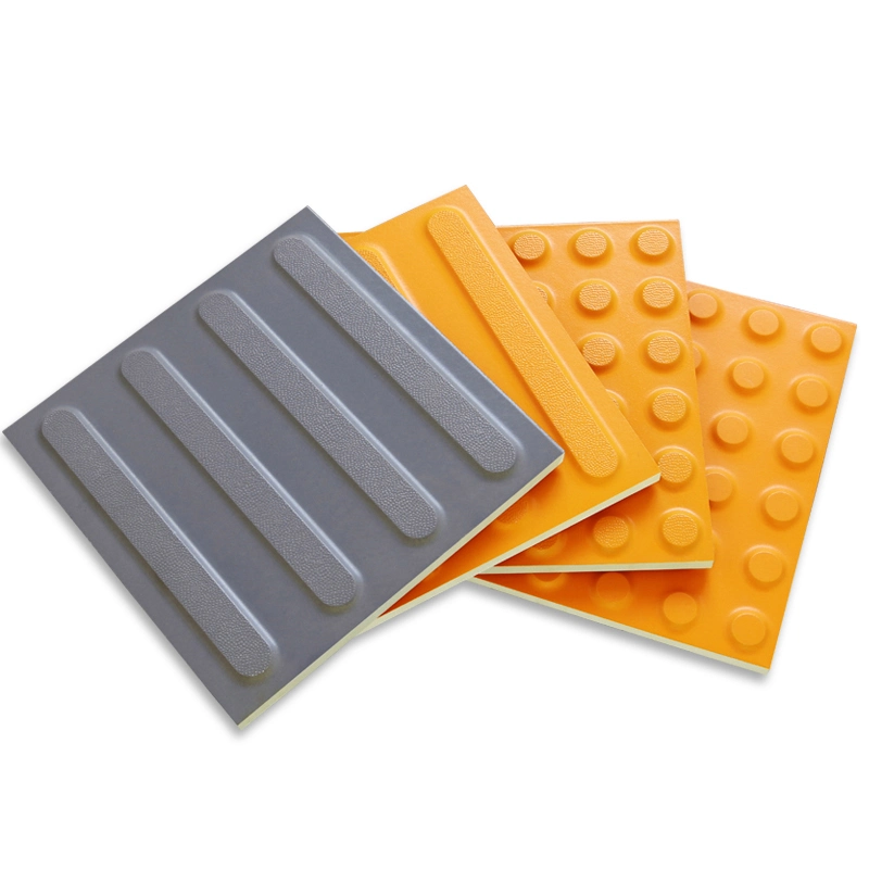 Non-Slip Ceramic Tactile Paving Guide Blocks Tactile Tiles for Blind