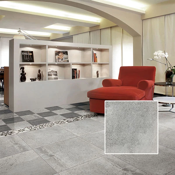 Concrete Texture Gray Flooring Porcelain Tiles 60X60