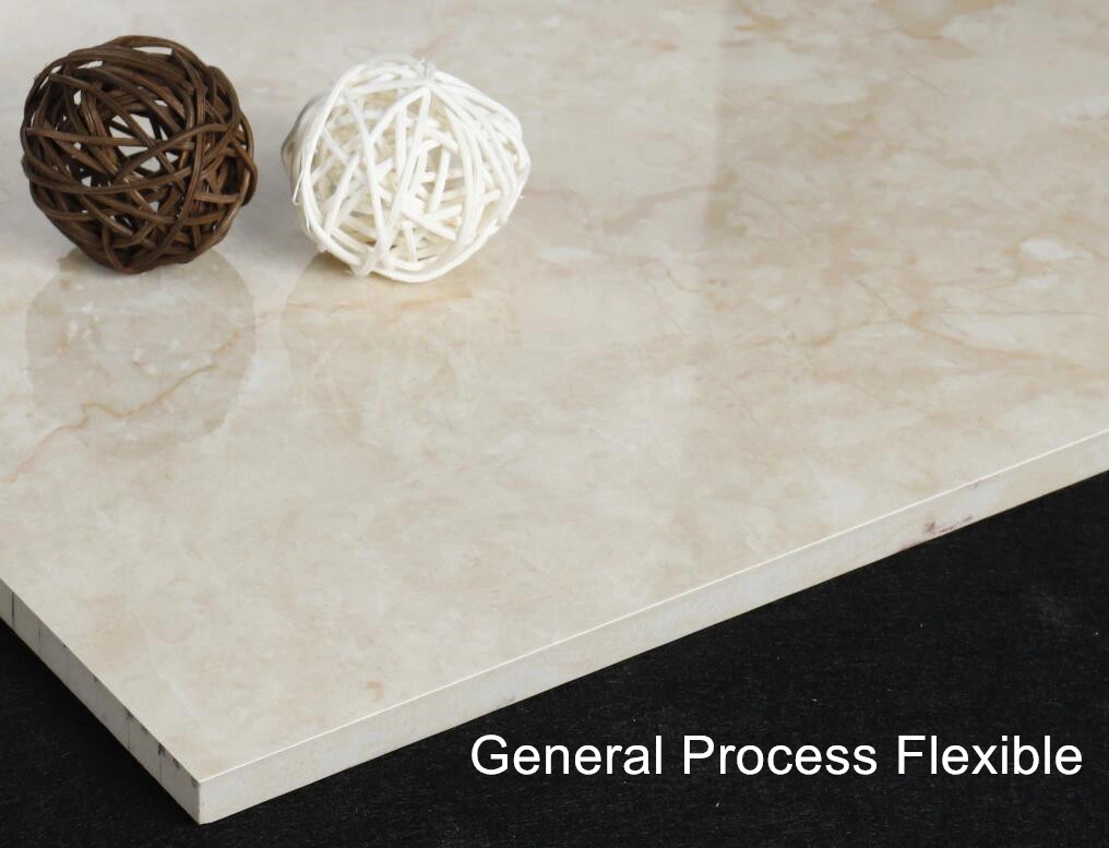 Foshan Ivory White Polished Porcelain Vitrified Ceramic Floor Tile