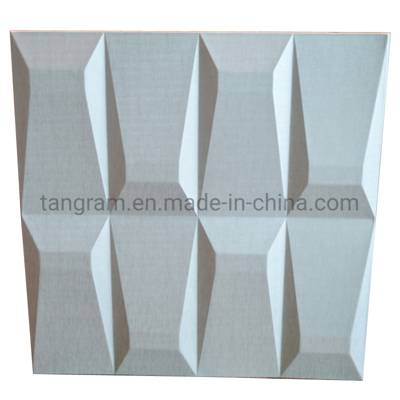 3D Faux Leather Wall Tiles Special Effect Wall Decoration