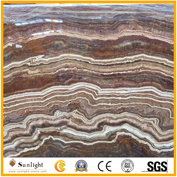 Luxury Natural Stone Black Sea Onyx Slabs for Floor, Wall Tiles, Countertops