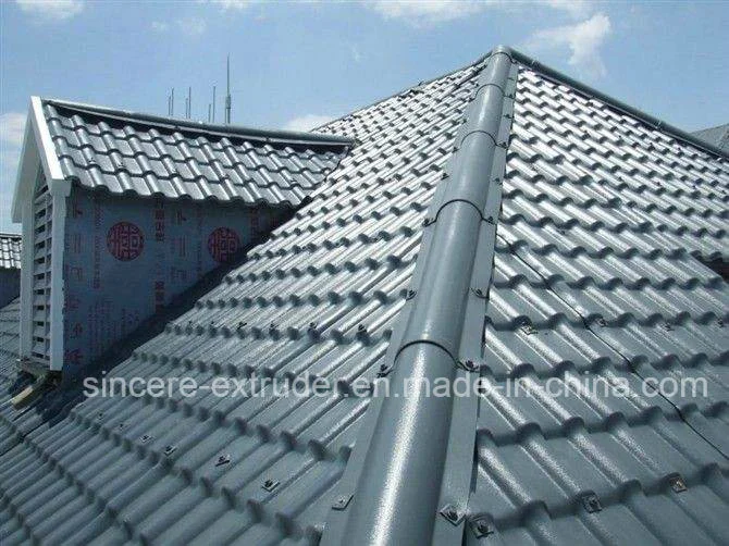 PVC Resin Roofing Sheet/Tiles Extrusion Making Machine