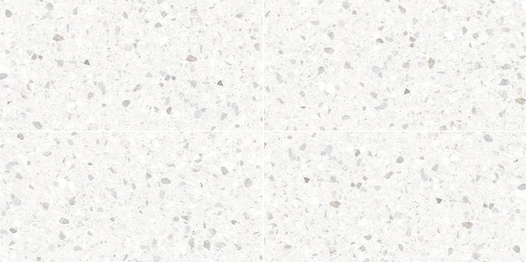 Terrazzo Look Soft Gloss Finish Porcelain Kitchen Floor Tile