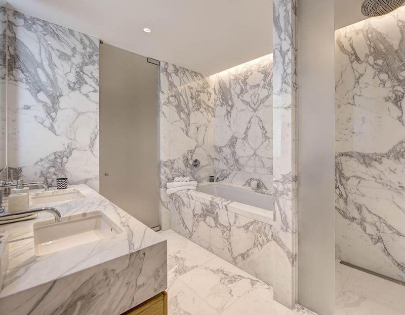 Calacatta White Marble for Bathroom Tile/Flooring Tiles/Paving Brick/Floor Wall Tile
