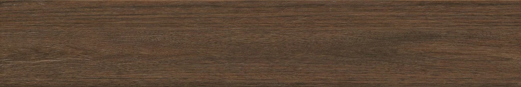 200*1000mm Dark Brown Wood Look Flooring Tile Porcelain Tile Foshan