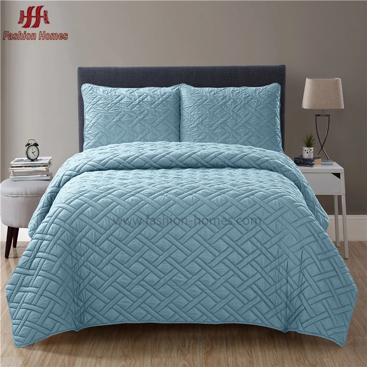 F-2118 Durk Grey Diamond Check with 3D Crinkle Effect Ultrasonic Quilts