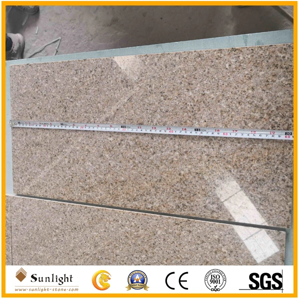 Cheap G682 Sunset Gold Misty Yellow Granite Flooring Tiles