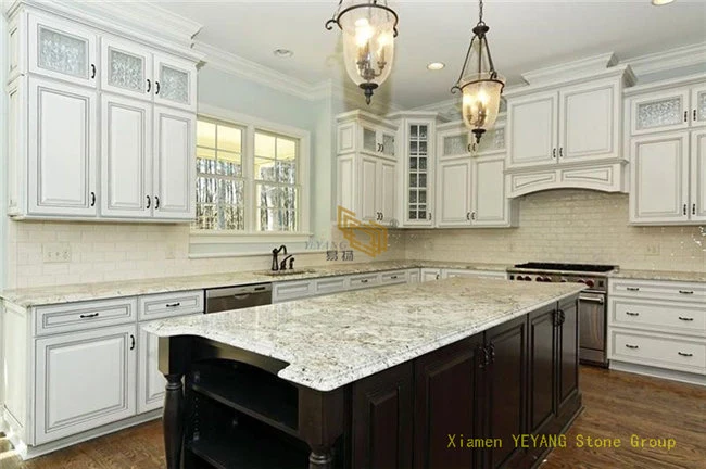 White/Grey/Beige Granite Vanitytop/Slabs/Countertop for Kitchen/Bathroom/Tiles/Wall/Flooring