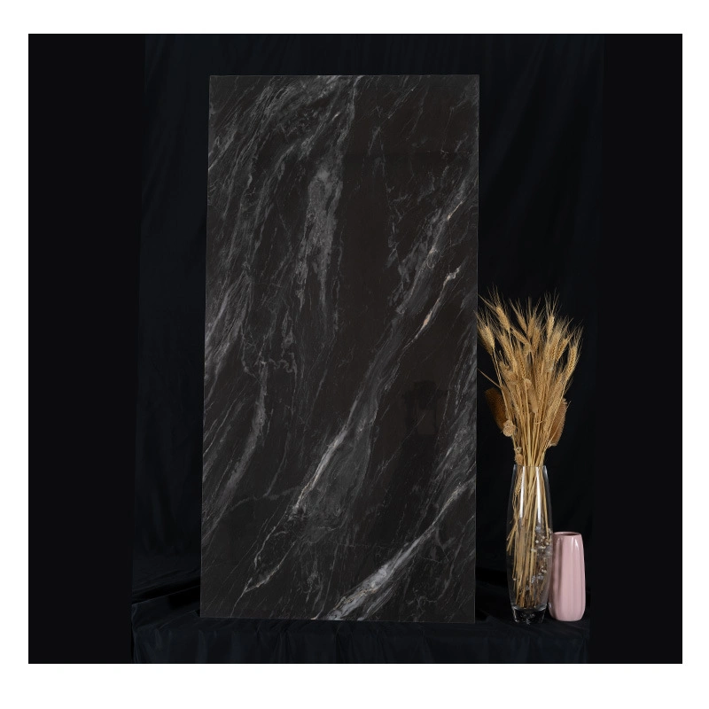 Black Marble Full Glazed Ceramic Porcelain Tiles for Floor Building Material