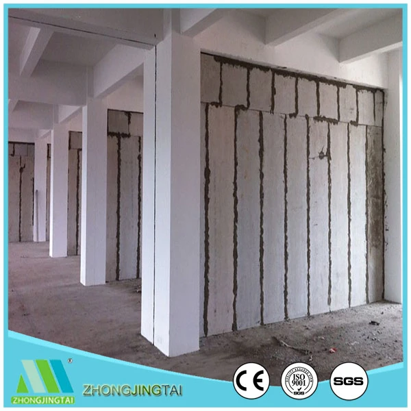 Fiber Cement Sheet Construction Materials 100mm Modular Wall Panels